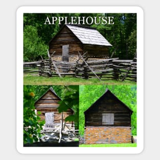 Apple House 1900s Sticker